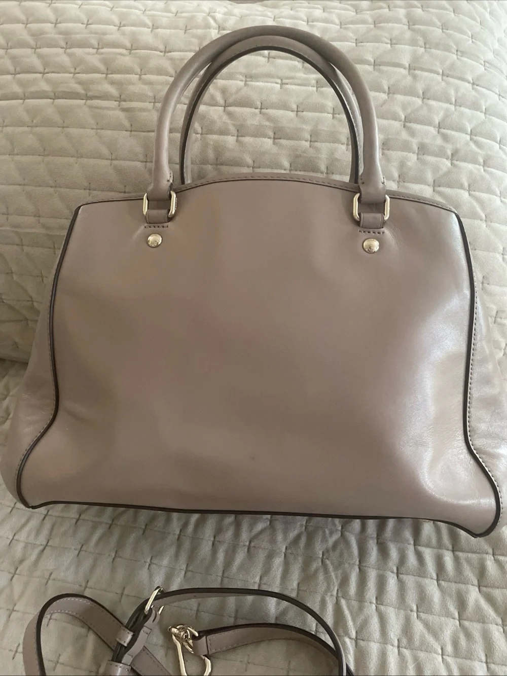 Coach structured quilted
